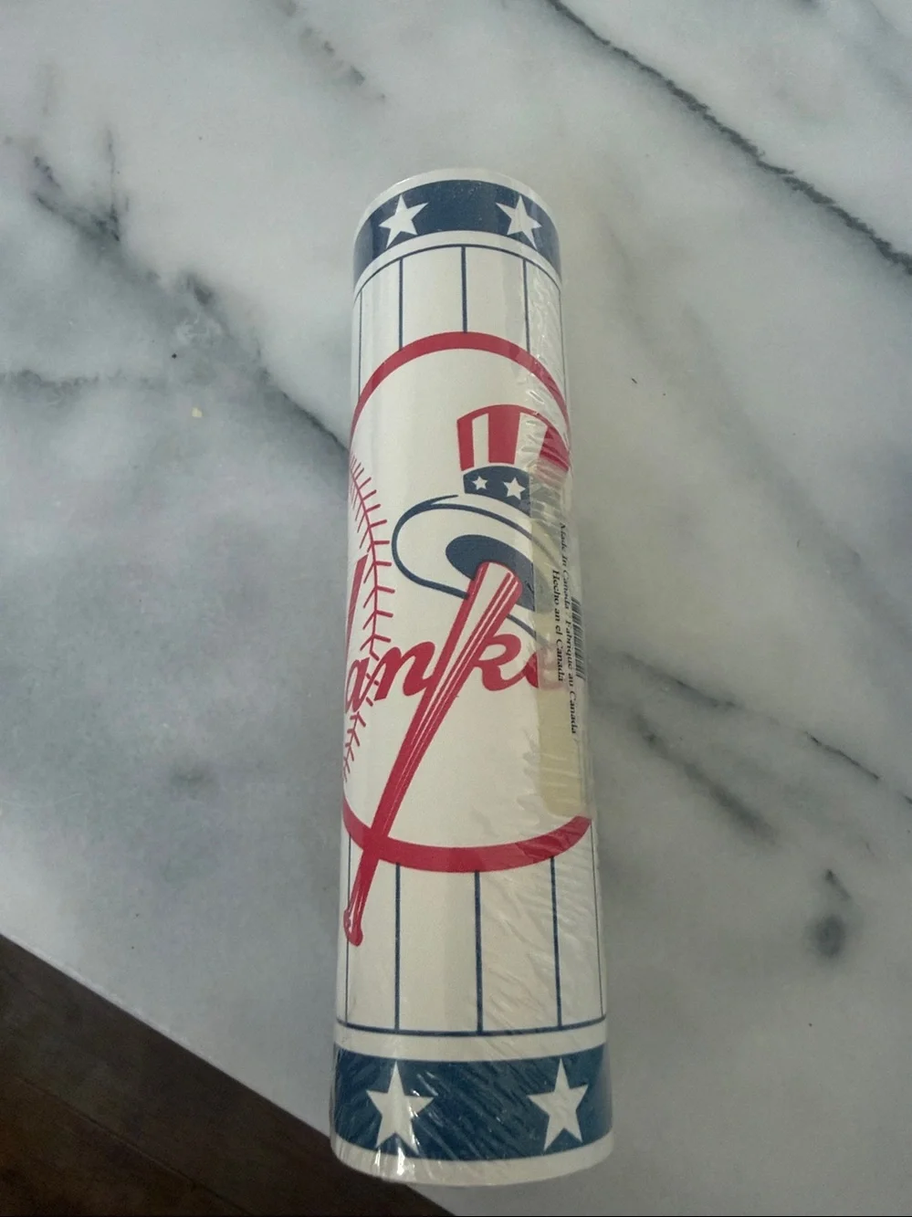 New York Yankees Themed Wall Paper Border 15 Feet